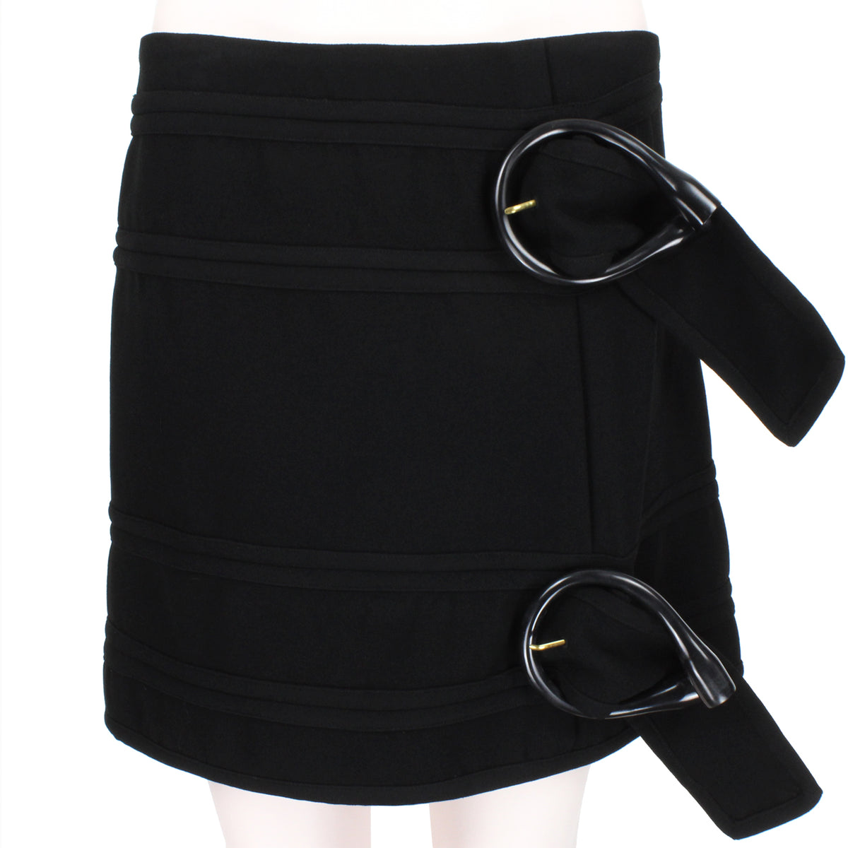 【関税込み】JW Anderson ブラック Rolled Hemline ミニスカート JW Anderson Skirt – Renascence