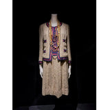 Chanel Vintage Antique Tweed Skirt Suit Elizabeth Taylor collectors item