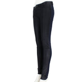 Each x Other leather fronted skinny fit jeans