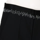 Haider Ackermann runway collection trousers in a black twill fabric