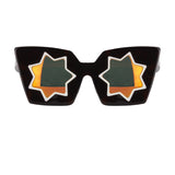 Markus Lupfer cat eye sunglasses featuring a star shaped design