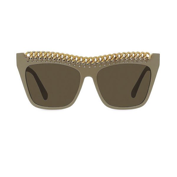 Stella McCartney Falabella sunglasses putty taupe gold