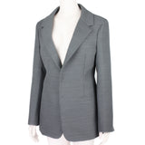 Bottega Veneta Structured Jacket grey