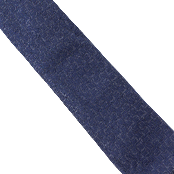 Dunhill silk tie in a geometric longtail pattern