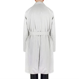 Dunhill pale grey coat in a classic cut