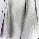 Dunhill pale grey coat in a classic cut
