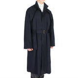 Dunhill luxurious mac in a midnight blue fabric