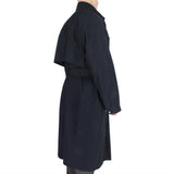 Dunhill luxurious mac in a midnight blue fabric