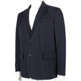 Dunhill luxurious quilt filled jacket in navy blue