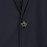 Dunhill luxurious quilt filled jacket in navy blue