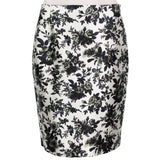 Balenciaga pencil skirt in a luxurious twill satin silk fabric