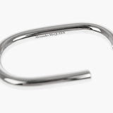 Alexander McQueen Silver-Tone Single Hoop Earring