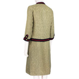 Chanel Vintage Antique Tweed Skirt Suit Elizabeth Taylor collectors item