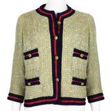 Chanel Vintage Antique Tweed Skirt Suit Elizabeth Taylor collectors item