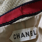 Chanel Vintage Antique Tweed Skirt Suit Elizabeth Taylor collectors item