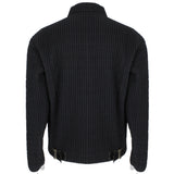 Dunhill fine quilt hybrid jacket in black