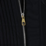 Dunhill fine quilt hybrid jacket in black