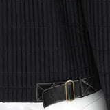 Dunhill fine quilt hybrid jacket in black