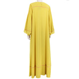 Layeur maxi dress in a luxurious crepe fabric