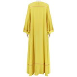 Layeur maxi dress in a luxurious crepe fabric