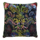 Luxurious cushion in Tumulte Arlequin fabric by Christian Lacroix Maison