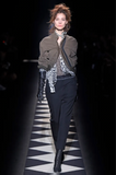 Haider Ackermann runway collection trousers in a black twill fabric