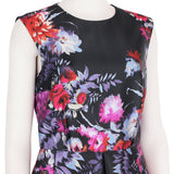 An elegant floral-print dress by Giambattista Valli