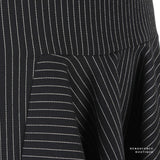 A Stella McCartney elegant mini skirt in a pinstripe fabric