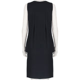 Adam Lippes elegant layered black dress