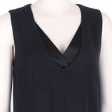 Adam Lippes elegant layered black dress
