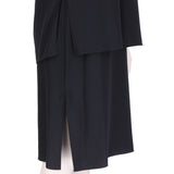 Adam Lippes elegant layered black dress