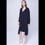 Adam Lippes elegant layered black dress