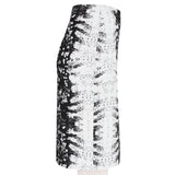Reed Krakoff Black White Pencil Skirt