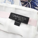 Giambattista Valli exquisite A-line floral jacquard skirt