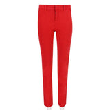 Alexander McQueen skinny fitting red jeans
