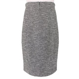 The Row luxurious grey tweed pencil skirt