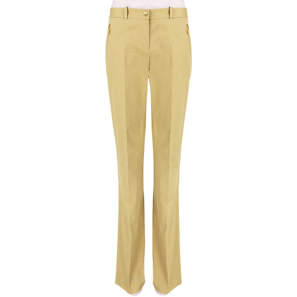 Michael Kors tailored-fit trousers with a wide flared leg
