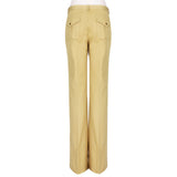 Michael Kors tailored-fit trousers with a wide flared leg