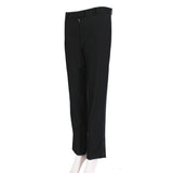 J W Anderson black wool & cashmere blend tuxedo trousers