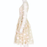 Simone Rocha intricately embroidered tulle dress