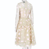 Simone Rocha intricately embroidered tulle dress
