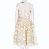 Simone Rocha intricately embroidered tulle dress