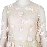 Simone Rocha intricately embroidered tulle dress