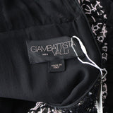 Giambattista Valli tailored-fit shift dress in a mixed fabric construction