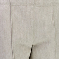 The Row oatmeal clay tone trousers denim cropped pants
