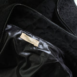 Alaia black textured Cosmos bolero jacket cropped jacket