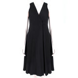 Donna Karan dress in a black crepe fabric