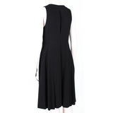 Donna Karan dress in a black crepe fabric