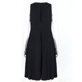 Donna Karan dress in a black crepe fabric