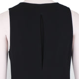 Donna Karan dress in a black crepe fabric